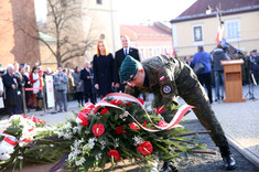 Wieniec od Politechniki Rzeszowskiej z okazji 100. rocznicy Święta Niepodległości