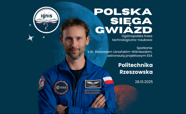 Spotkanie z astronautą dr. inż. Sławoszem Uznańskim-Wiśniewskim